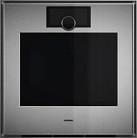 Gaggenau GO471120 — Духовой шкаф 60 x 60 см Петли двери слева, нержавеющая сталь за дымчатым стеклом